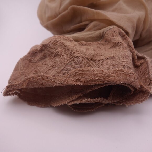 Cameo Leg Looks fashion sandalfoot Linen 100% Nylon Average Panty Hose - Picture 2 of 16